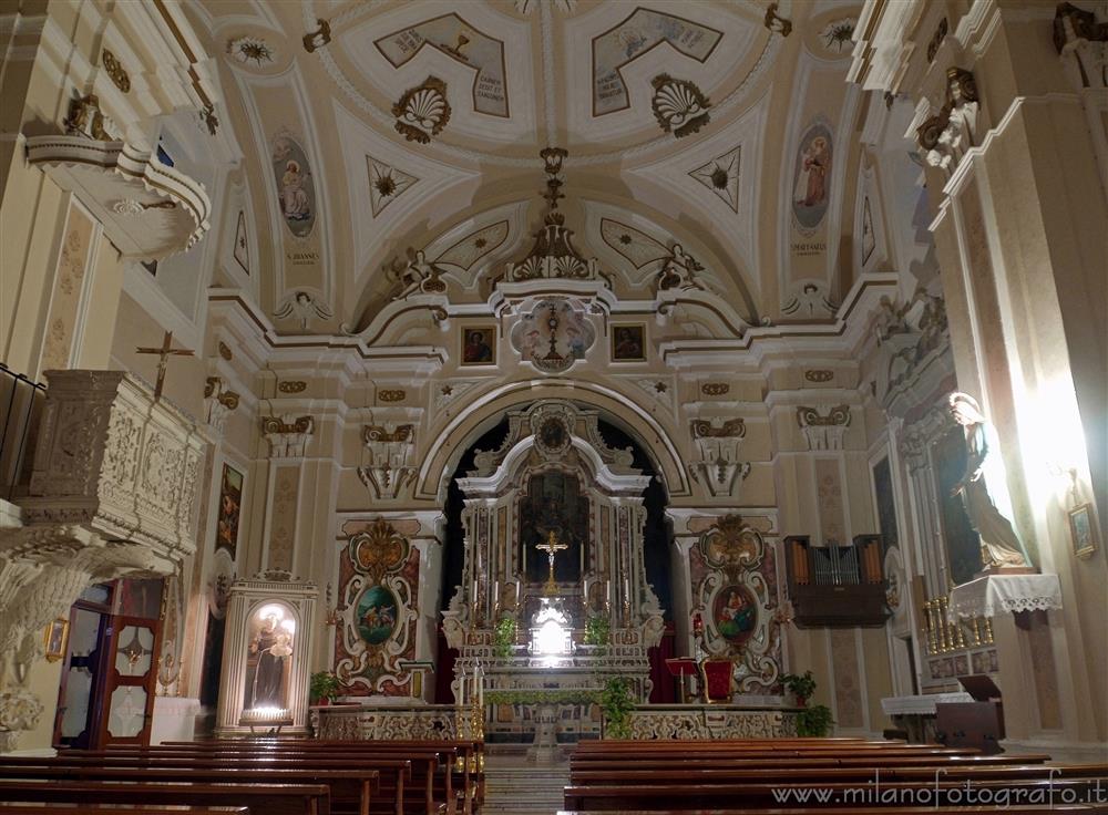 Felline fraction of Alliste (Lecce, Italy) - Interior of the Church of San Leucio